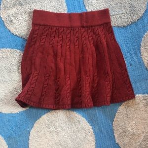 Hollister Cable Knit Skirt (Nwto)